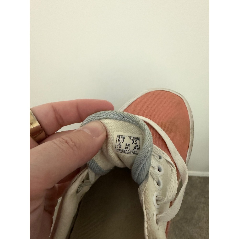 Vans Multicolor Pastel Lace-Up Shoes – Men's 8 / Women's 9.5 - Picture 8 of 8